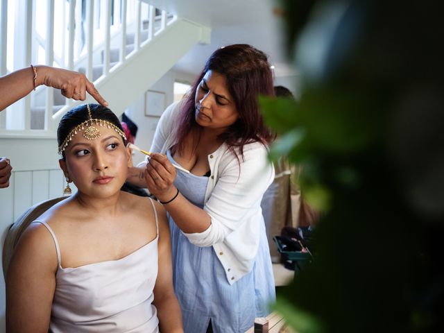 Asher and Aarathi's Wedding in Royston, Hertfordshire 8
