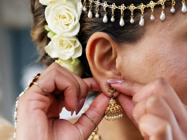 Asher and Aarathi's Wedding in Royston, Hertfordshire 12