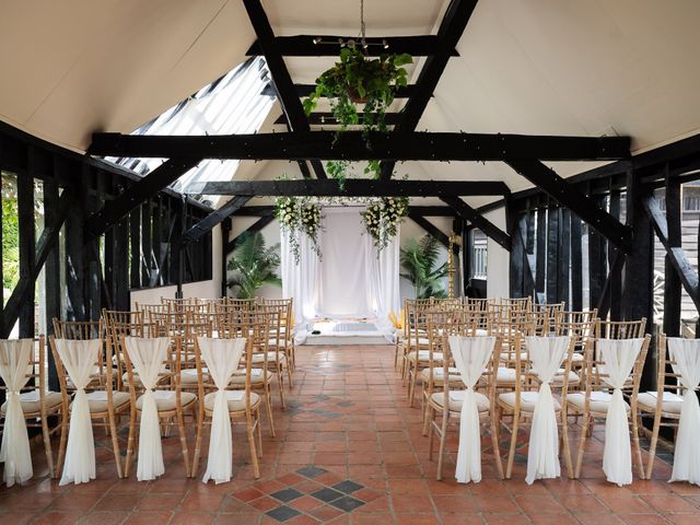 Asher and Aarathi's Wedding in Royston, Hertfordshire 25