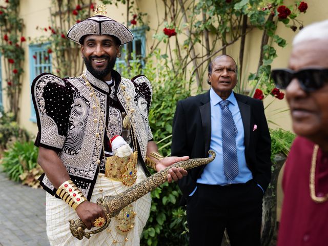 Asher and Aarathi's Wedding in Royston, Hertfordshire 26