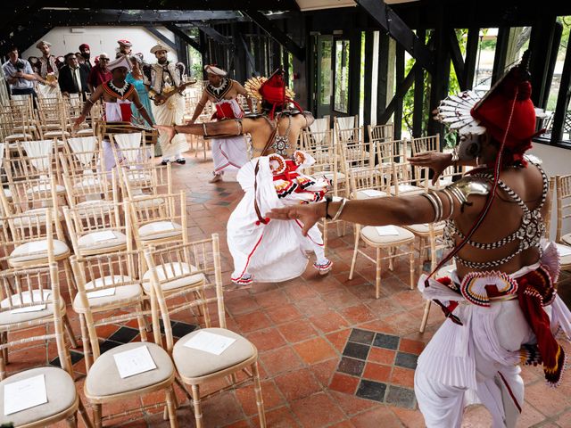 Asher and Aarathi's Wedding in Royston, Hertfordshire 30
