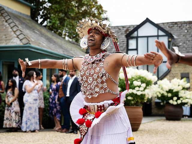 Asher and Aarathi's Wedding in Royston, Hertfordshire 32