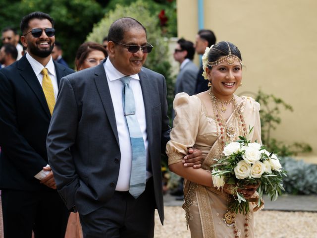 Asher and Aarathi's Wedding in Royston, Hertfordshire 35