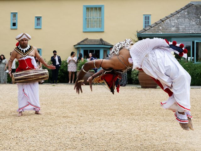 Asher and Aarathi's Wedding in Royston, Hertfordshire 37