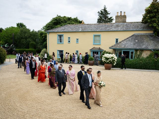 Asher and Aarathi's Wedding in Royston, Hertfordshire 38