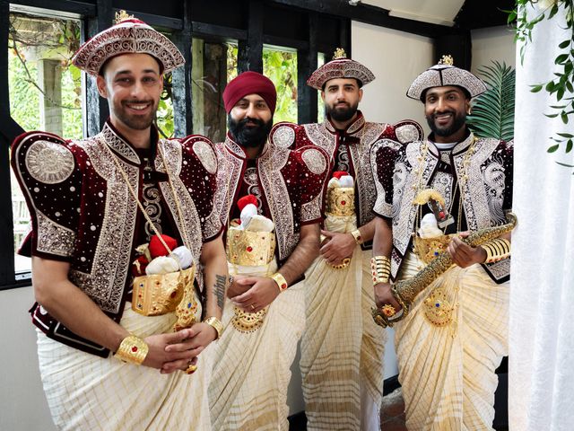 Asher and Aarathi's Wedding in Royston, Hertfordshire 39