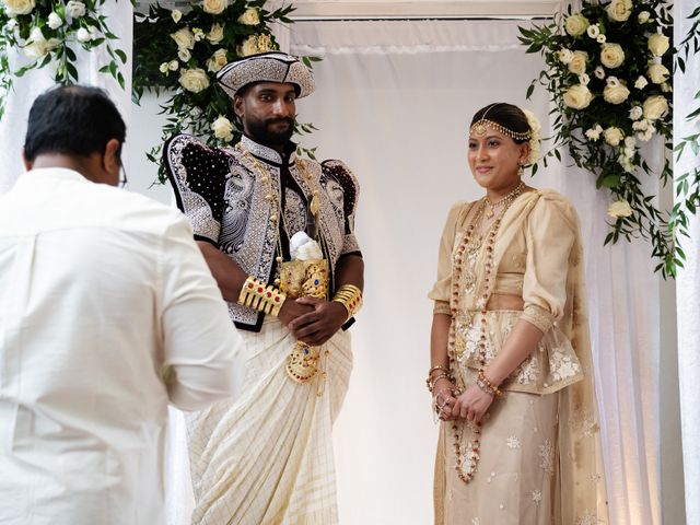 Asher and Aarathi's Wedding in Royston, Hertfordshire 41