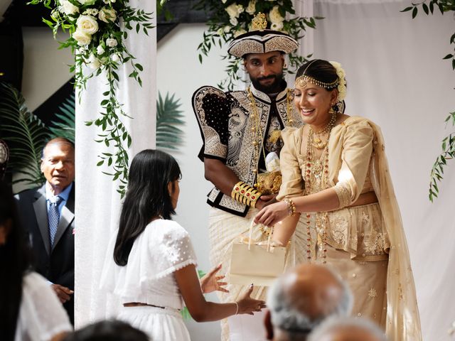 Asher and Aarathi's Wedding in Royston, Hertfordshire 47