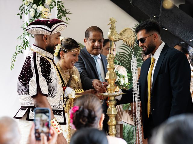 Asher and Aarathi's Wedding in Royston, Hertfordshire 51