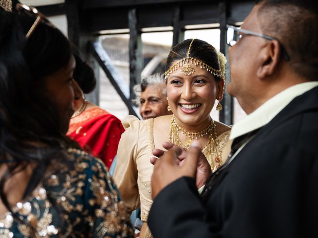 Asher and Aarathi's Wedding in Royston, Hertfordshire 52