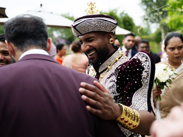 Asher and Aarathi's Wedding in Royston, Hertfordshire 55