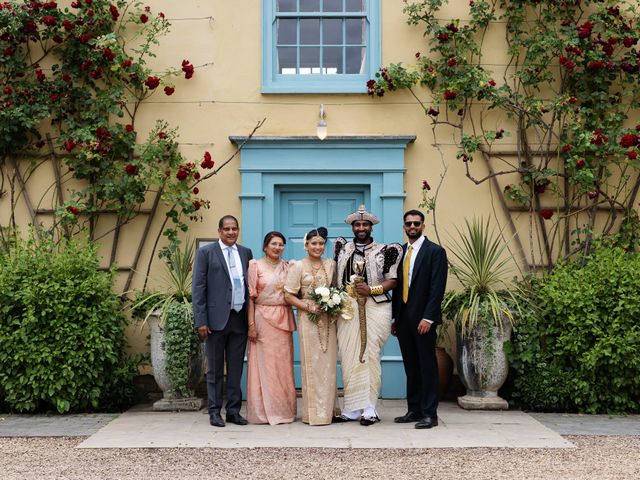 Asher and Aarathi's Wedding in Royston, Hertfordshire 63