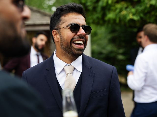 Asher and Aarathi's Wedding in Royston, Hertfordshire 66