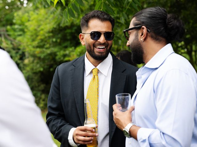 Asher and Aarathi's Wedding in Royston, Hertfordshire 67