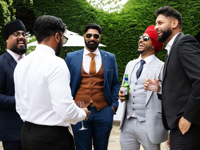 Asher and Aarathi's Wedding in Royston, Hertfordshire 68
