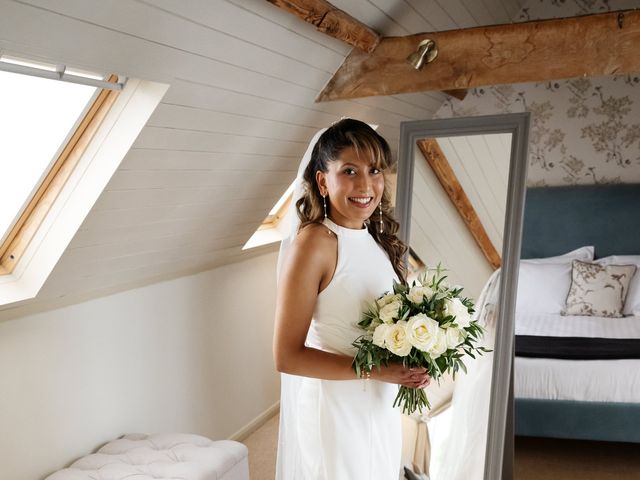 Asher and Aarathi's Wedding in Royston, Hertfordshire 75