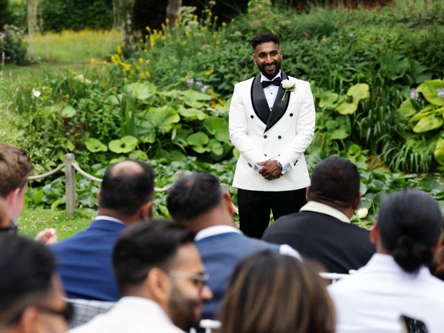 Asher and Aarathi's Wedding in Royston, Hertfordshire 81