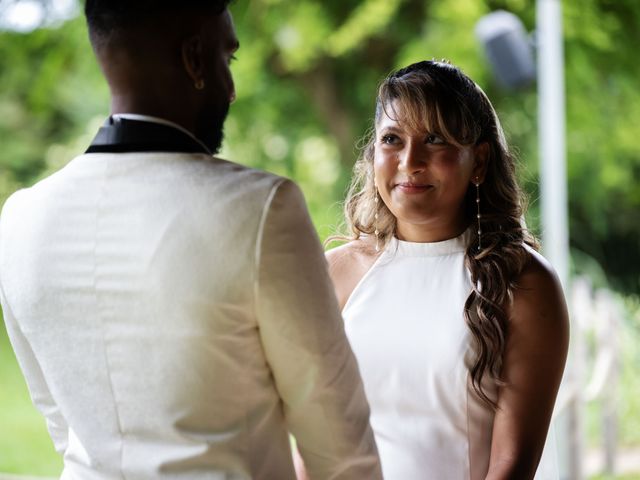 Asher and Aarathi's Wedding in Royston, Hertfordshire 88