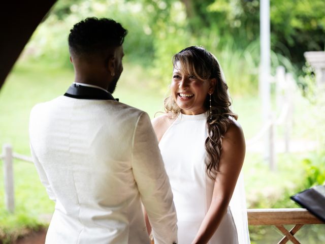 Asher and Aarathi's Wedding in Royston, Hertfordshire 89