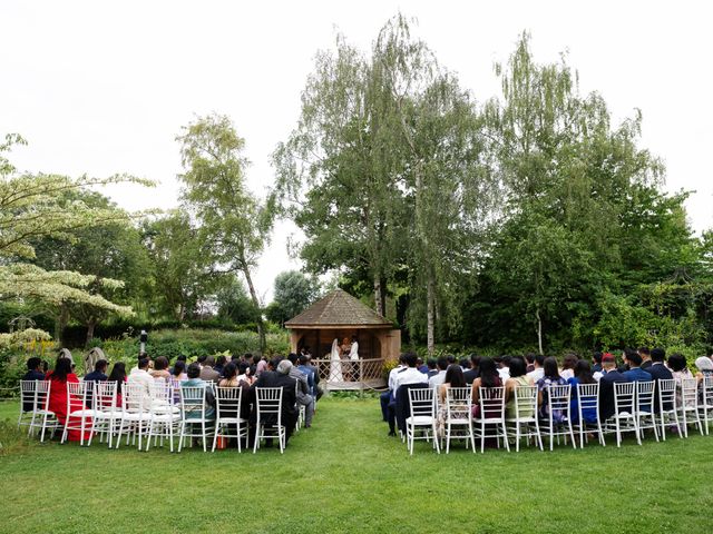 Asher and Aarathi's Wedding in Royston, Hertfordshire 97