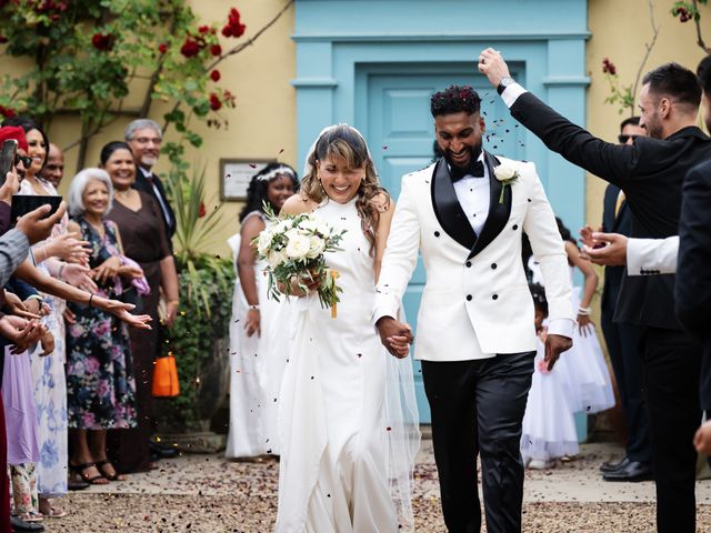 Asher and Aarathi's Wedding in Royston, Hertfordshire 109
