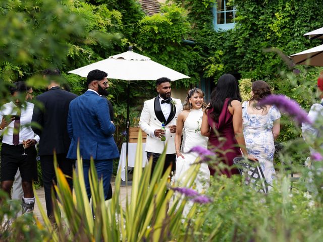 Asher and Aarathi's Wedding in Royston, Hertfordshire 116