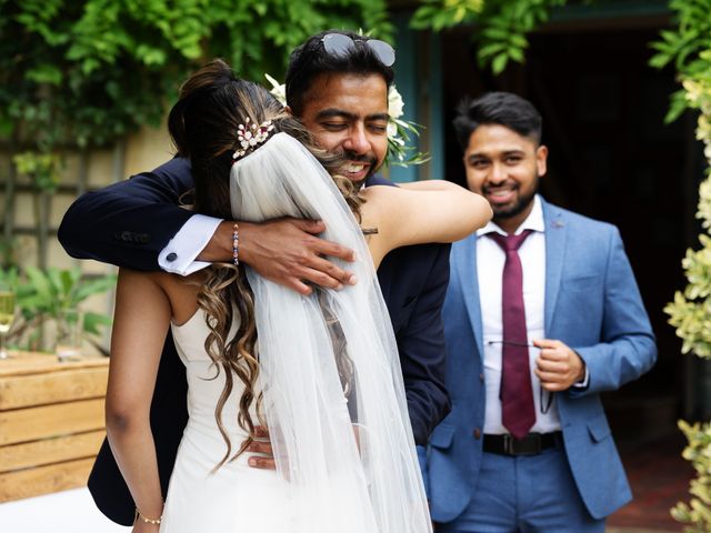 Asher and Aarathi's Wedding in Royston, Hertfordshire 121