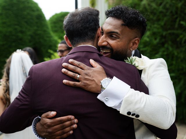 Asher and Aarathi's Wedding in Royston, Hertfordshire 123
