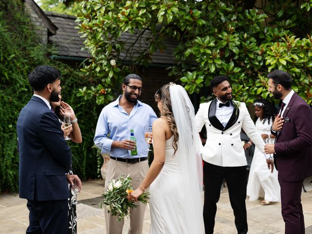Asher and Aarathi's Wedding in Royston, Hertfordshire 124