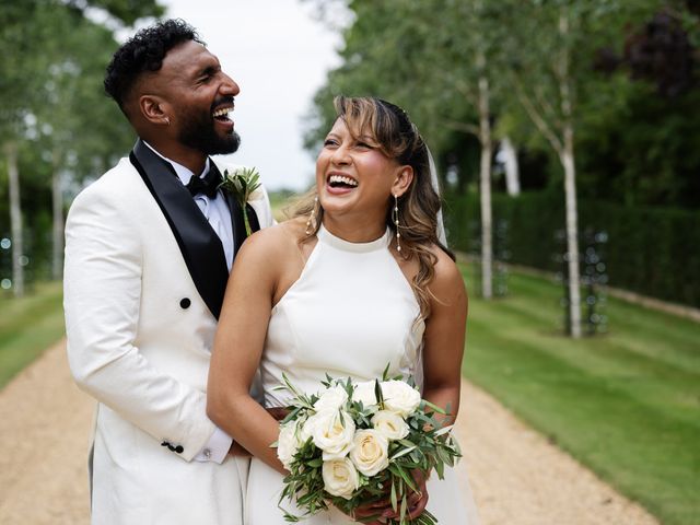 Asher and Aarathi's Wedding in Royston, Hertfordshire 129