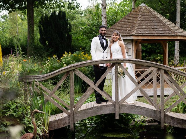 Asher and Aarathi's Wedding in Royston, Hertfordshire 133