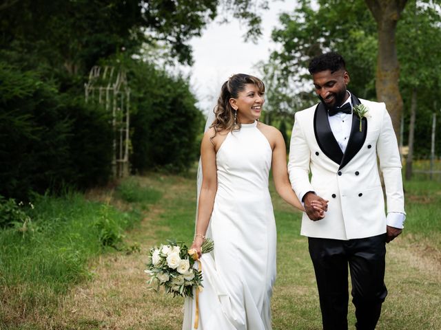 Asher and Aarathi's Wedding in Royston, Hertfordshire 139