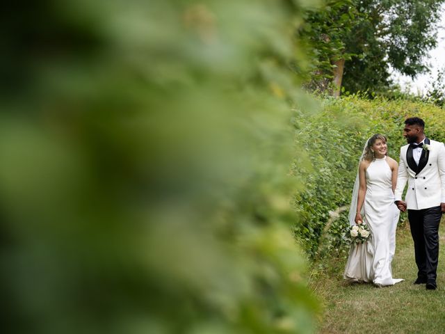 Asher and Aarathi's Wedding in Royston, Hertfordshire 140