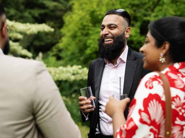 Asher and Aarathi's Wedding in Royston, Hertfordshire 143