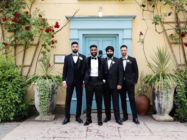 Asher and Aarathi's Wedding in Royston, Hertfordshire 147