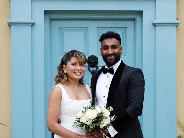 Asher and Aarathi's Wedding in Royston, Hertfordshire 149