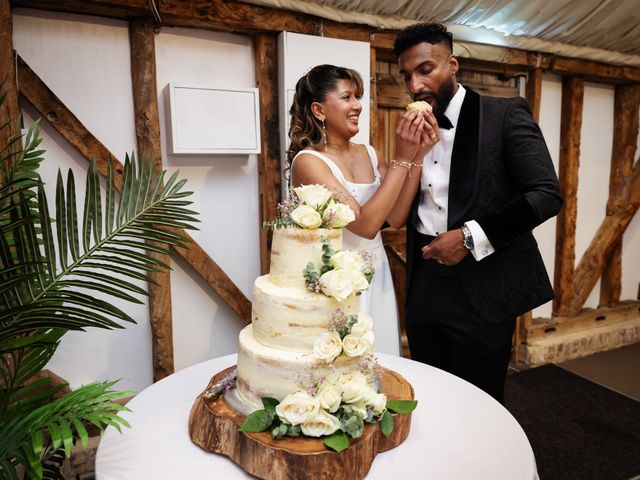Asher and Aarathi's Wedding in Royston, Hertfordshire 161