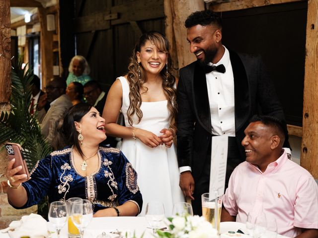 Asher and Aarathi's Wedding in Royston, Hertfordshire 163