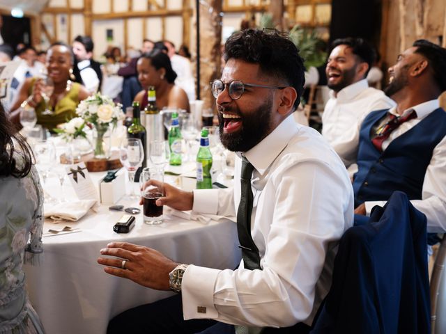 Asher and Aarathi's Wedding in Royston, Hertfordshire 166
