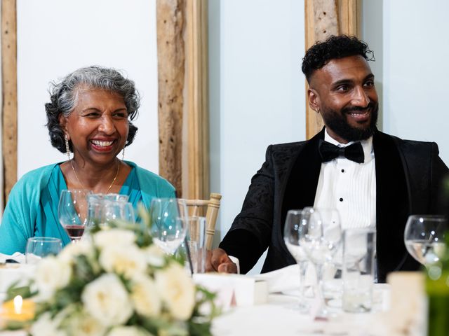 Asher and Aarathi's Wedding in Royston, Hertfordshire 170