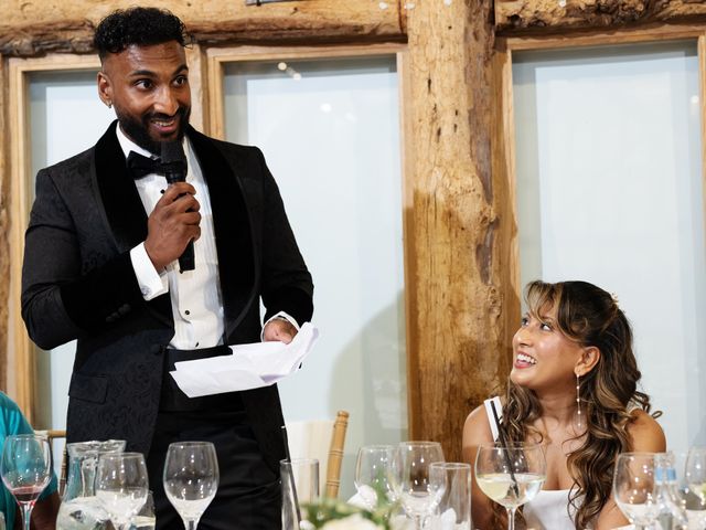 Asher and Aarathi's Wedding in Royston, Hertfordshire 172