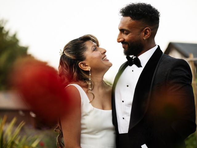Asher and Aarathi's Wedding in Royston, Hertfordshire 174