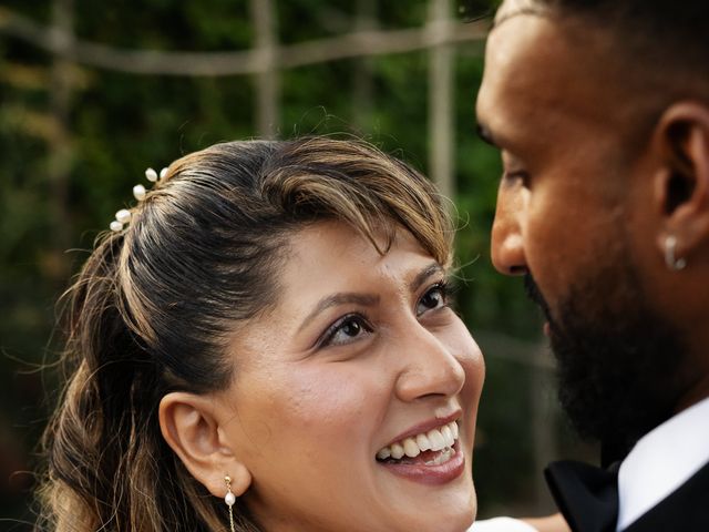 Asher and Aarathi's Wedding in Royston, Hertfordshire 178