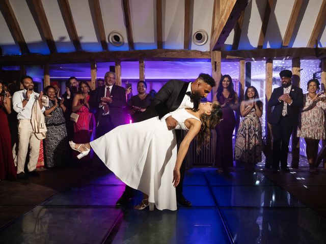 Asher and Aarathi's Wedding in Royston, Hertfordshire 187