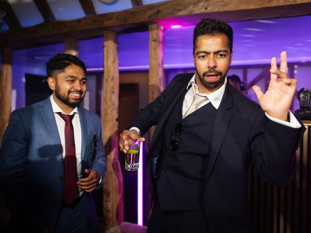 Asher and Aarathi's Wedding in Royston, Hertfordshire 192