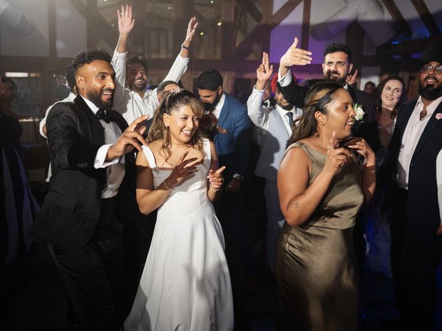 Asher and Aarathi's Wedding in Royston, Hertfordshire 196