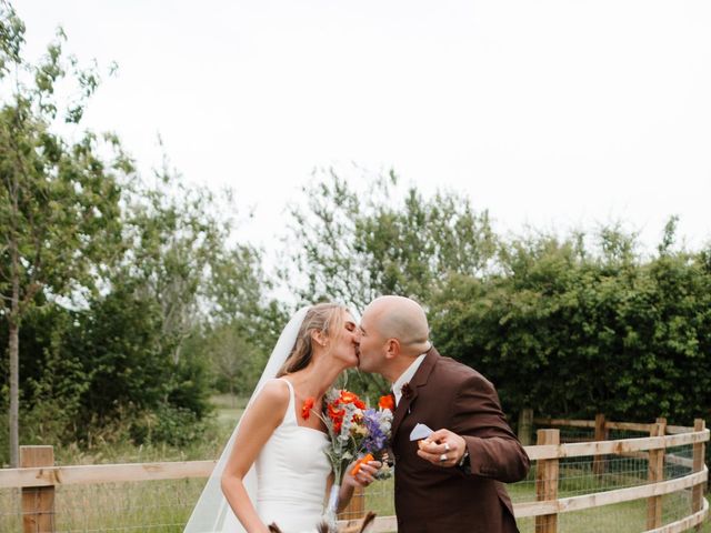 Dan and Katie's Wedding in Royston, Hertfordshire 4