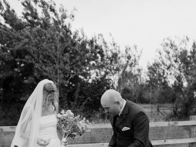 Dan and Katie's Wedding in Royston, Hertfordshire 14