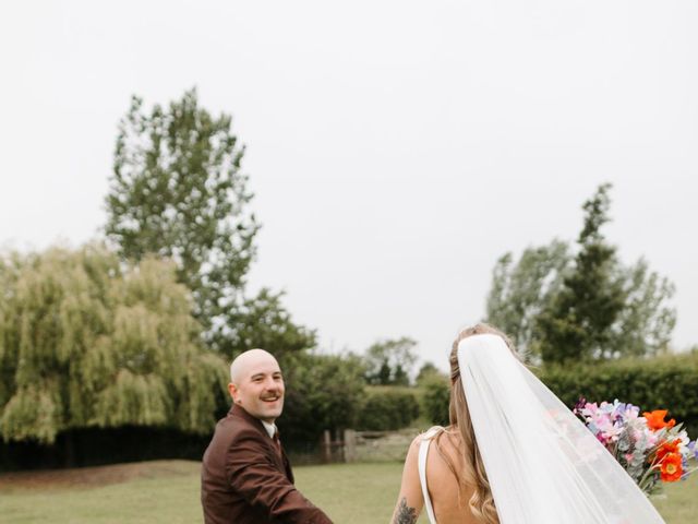 Dan and Katie's Wedding in Royston, Hertfordshire 15