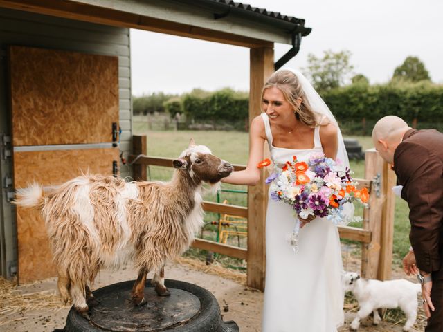 Dan and Katie's Wedding in Royston, Hertfordshire 16